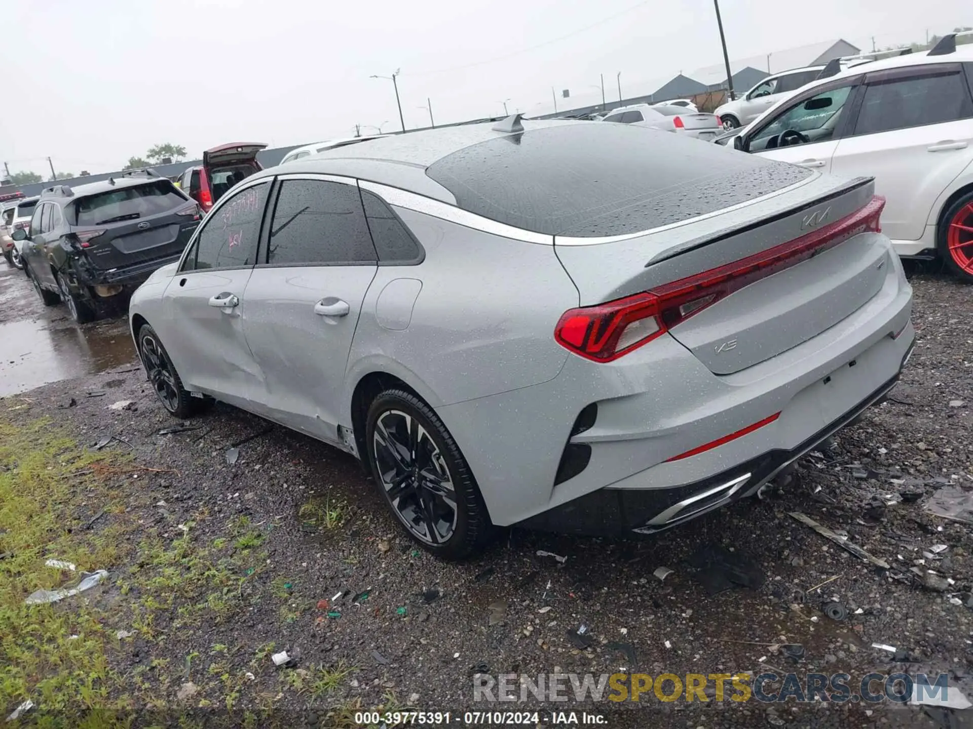 3 Photograph of a damaged car 5XXG64J29RG258548 KIA K5 2024