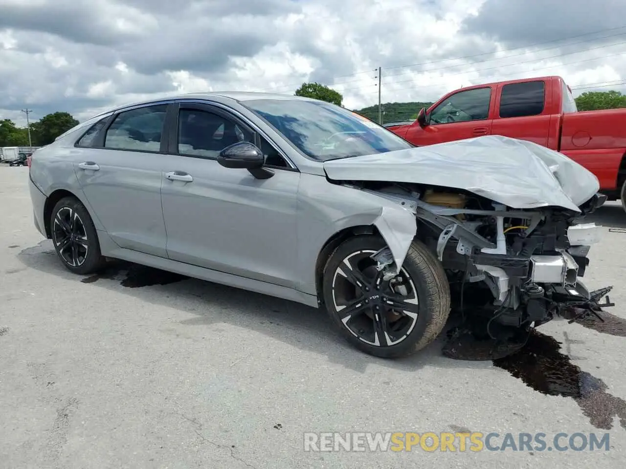 4 Photograph of a damaged car 5XXG64J2XRG229043 KIA K5 2024