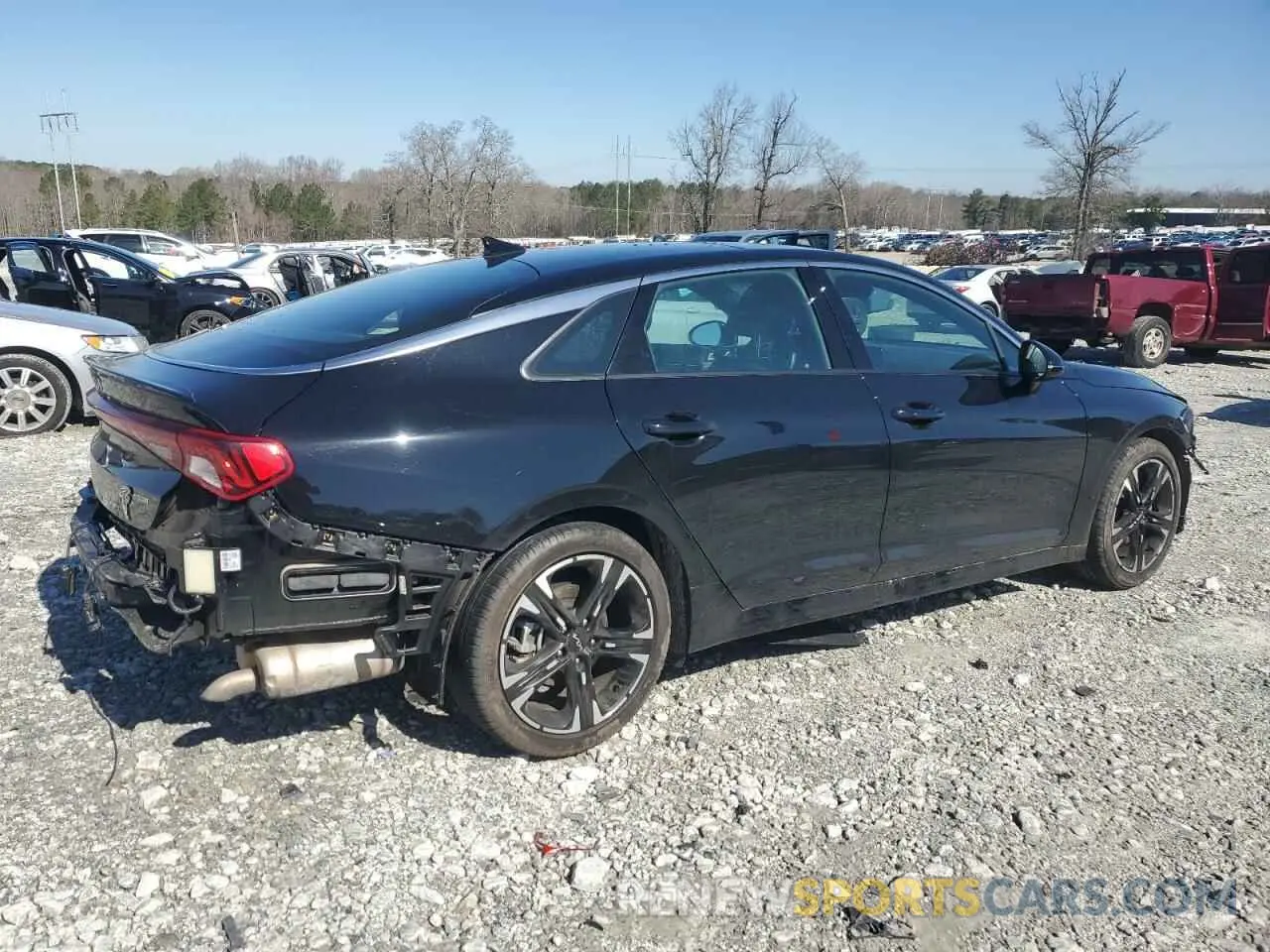 3 Photograph of a damaged car 5XXG64J2XRG237479 KIA K5 2024