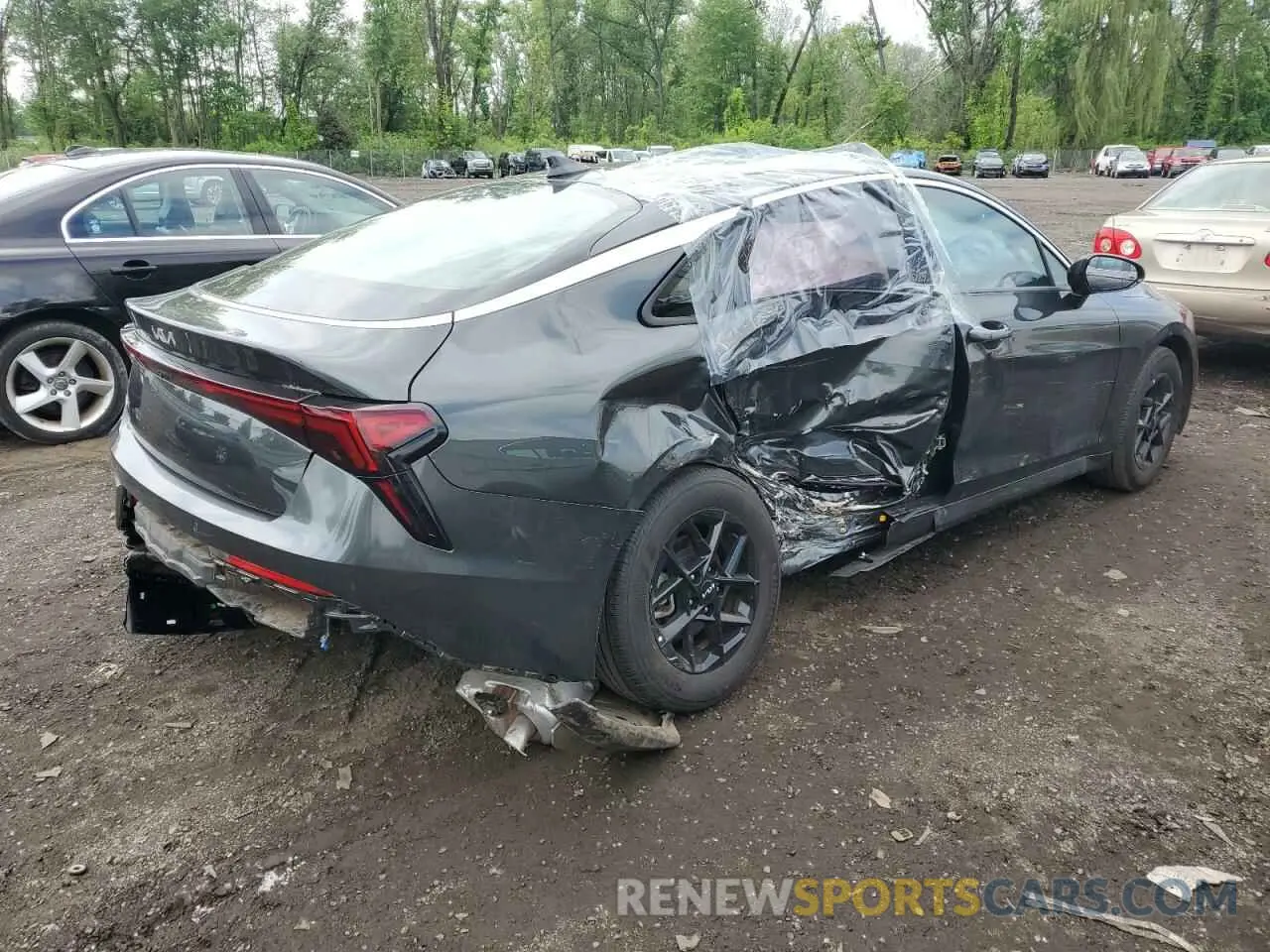 3 Photograph of a damaged car KNAG24J71S5269736 KIA K5 2025