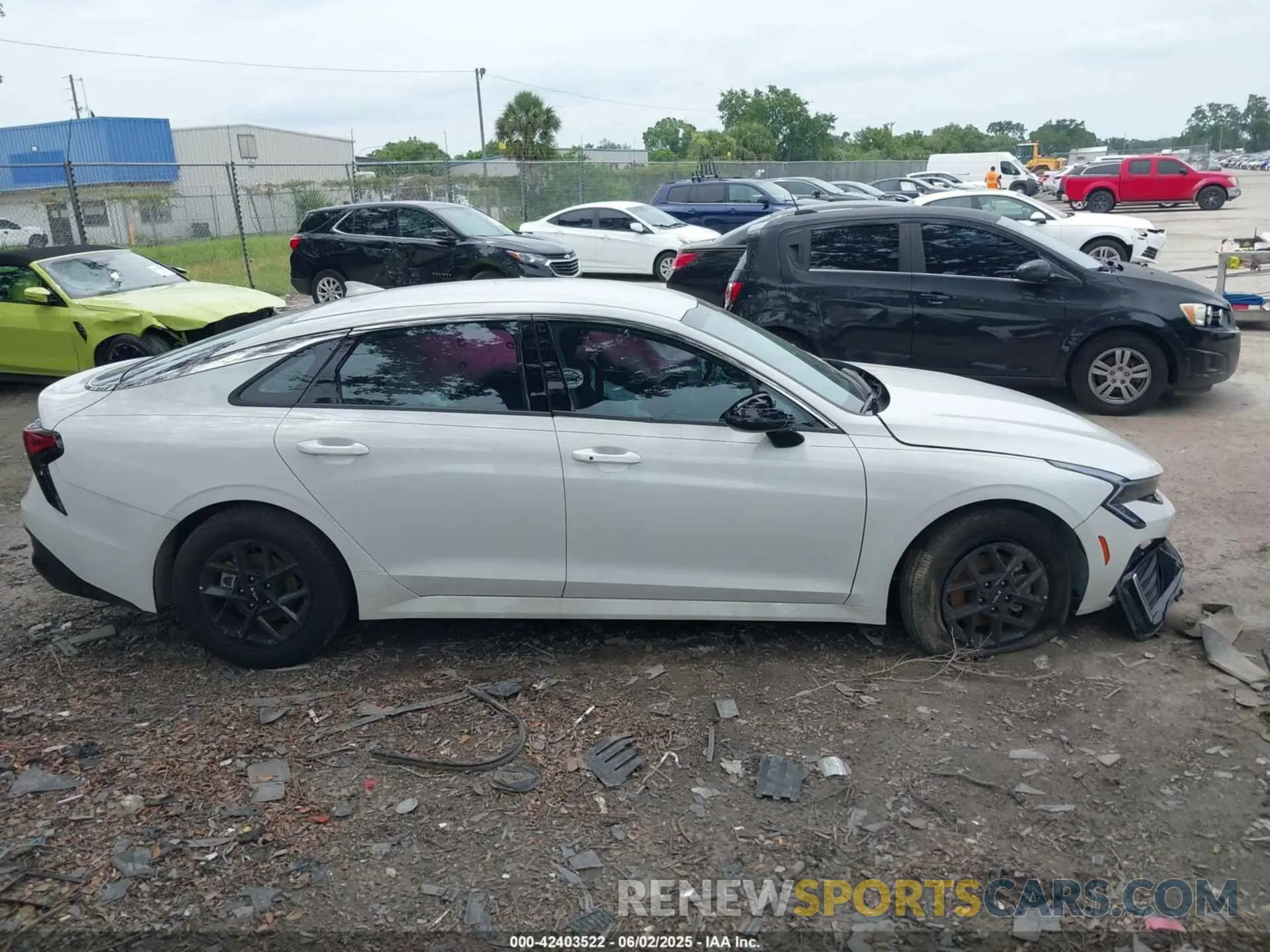 12 Photograph of a damaged car KNAG24J72S5304123 KIA K5 2025