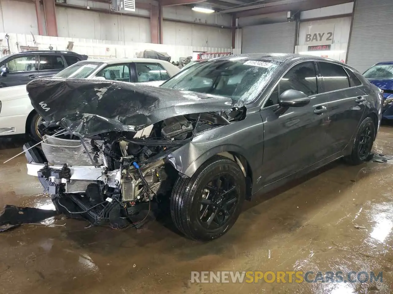 1 Photograph of a damaged car KNAG24J73S5295027 KIA K5 2025