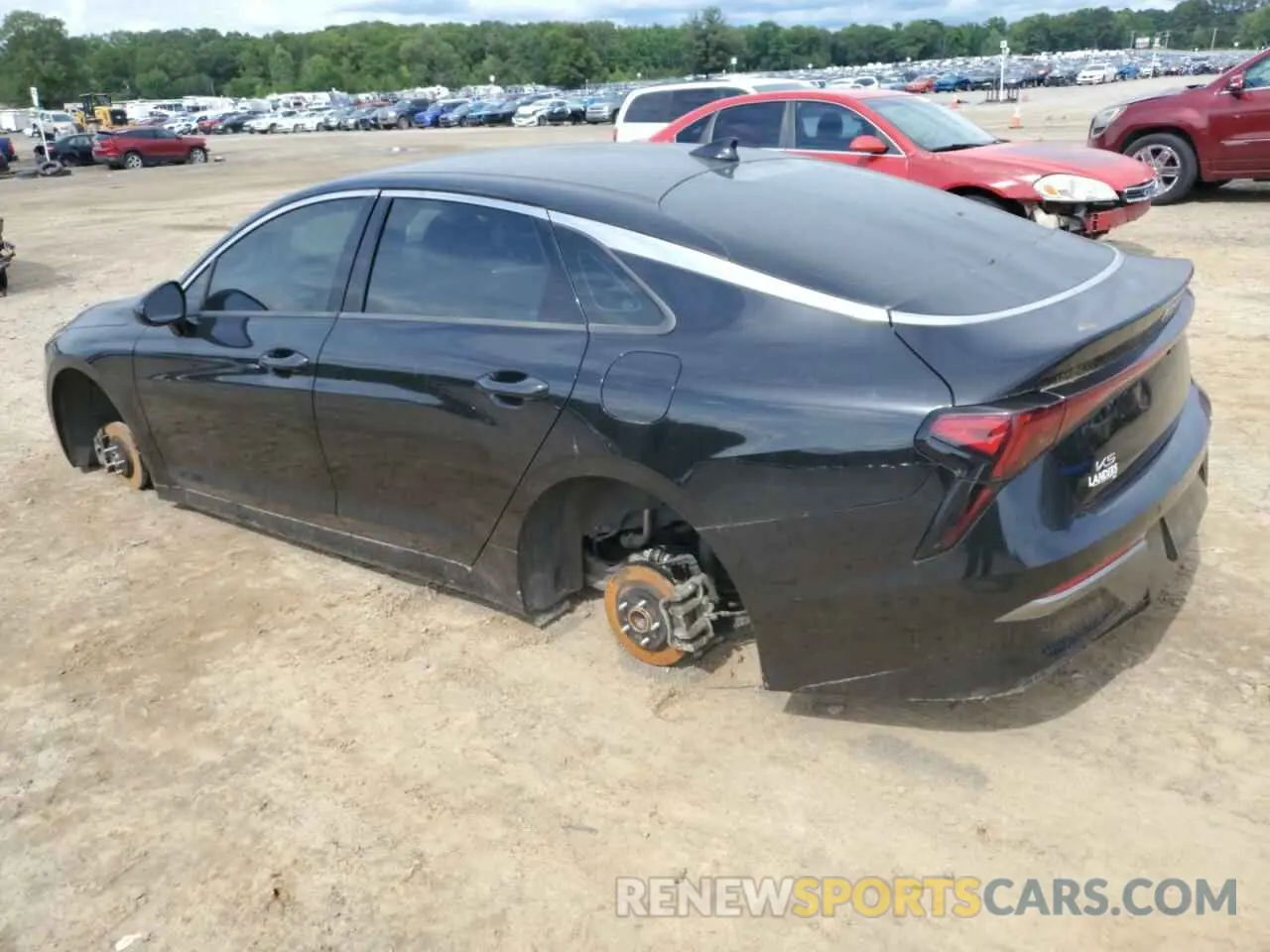 2 Photograph of a damaged car KNAG24J74S5284568 KIA K5 2025
