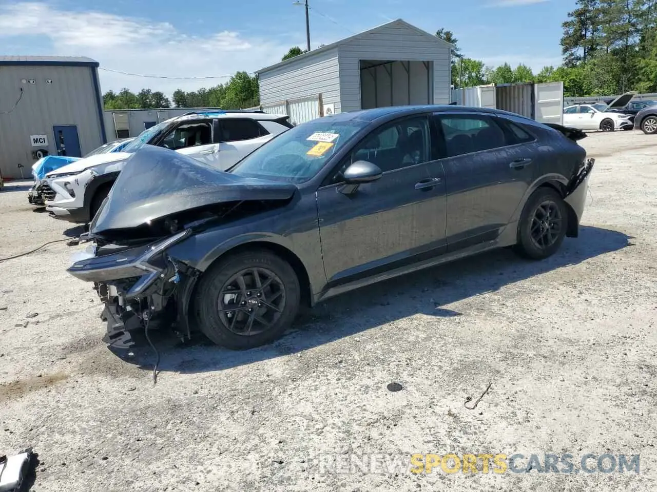 1 Photograph of a damaged car KNAG24J74S5285381 KIA K5 2025