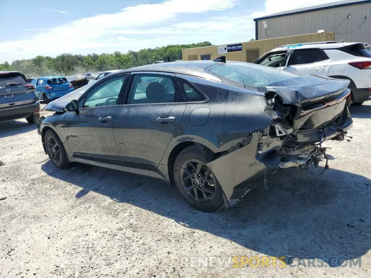 2 Photograph of a damaged car KNAG24J74S5285381 KIA K5 2025