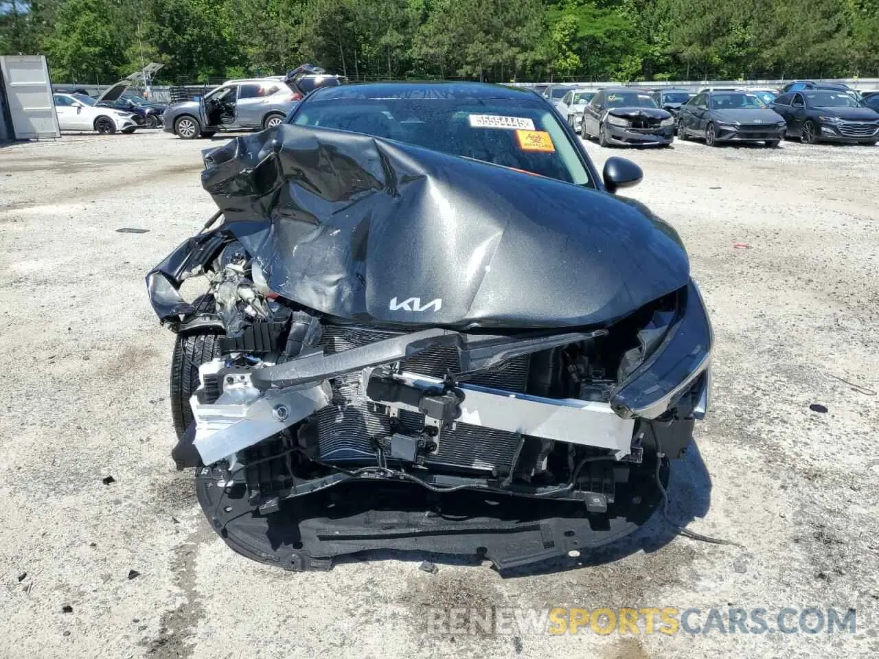 5 Photograph of a damaged car KNAG24J74S5285381 KIA K5 2025