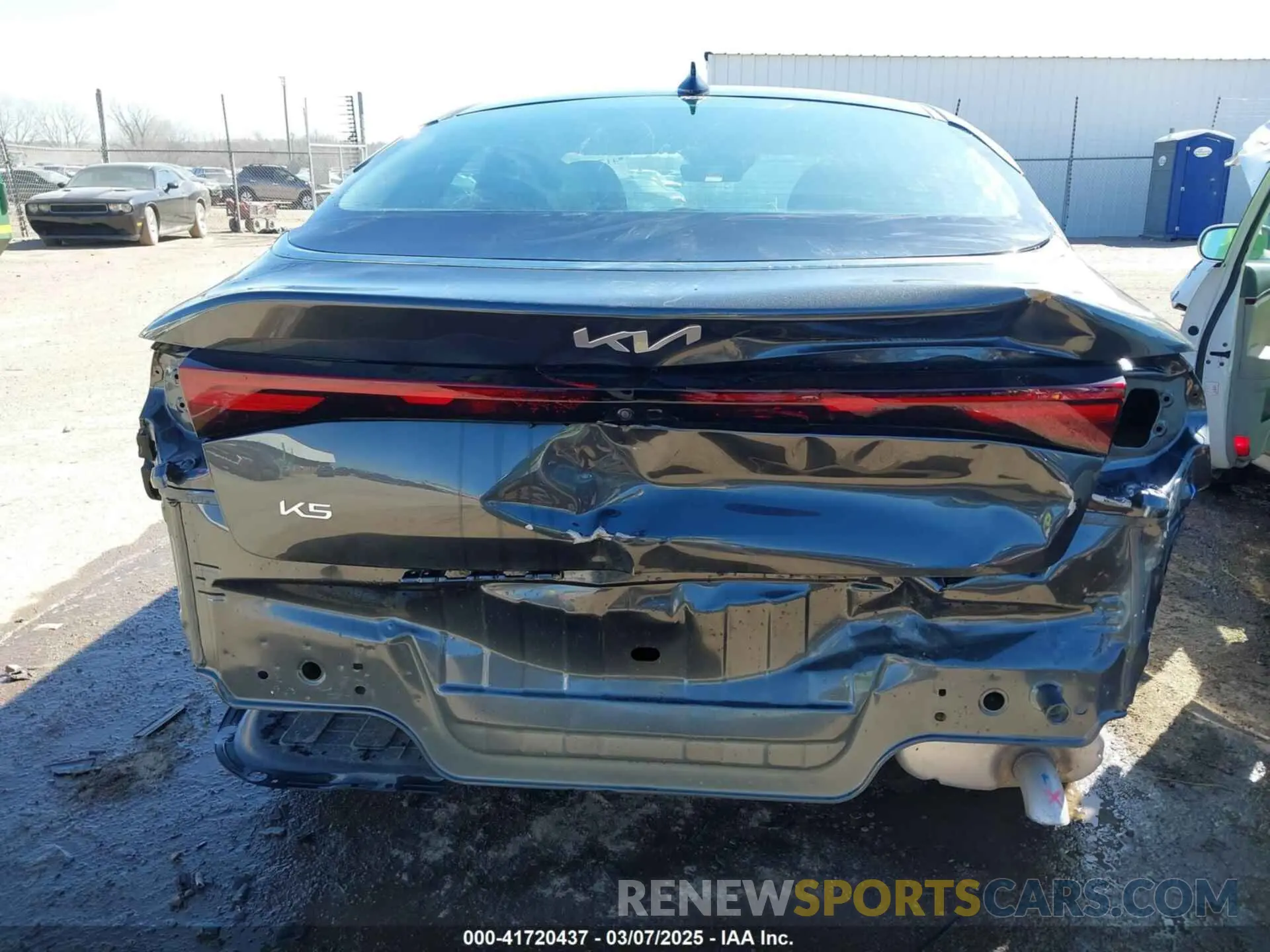 16 Photograph of a damaged car KNAG24J75S5293487 KIA K5 2025