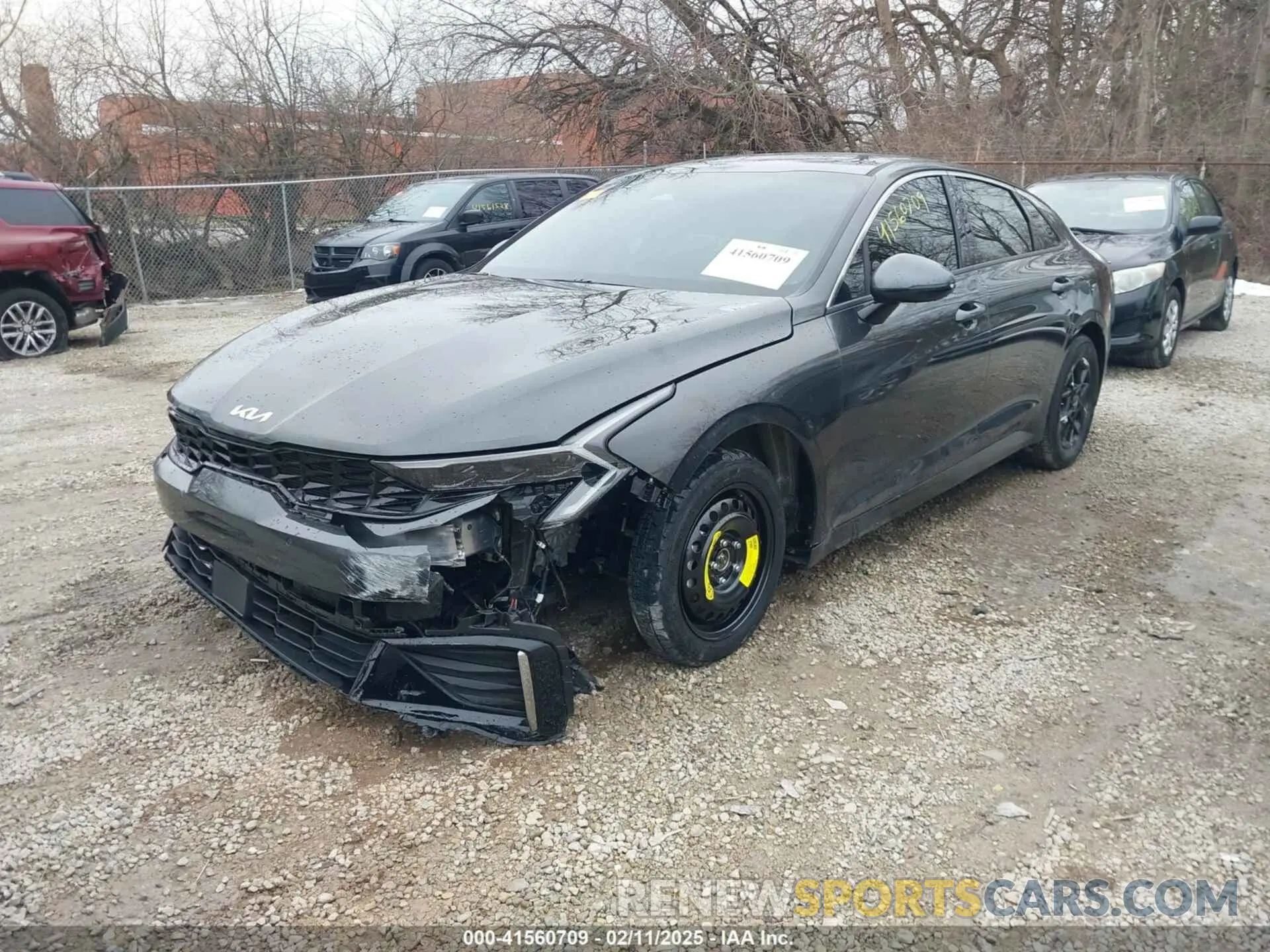 2 Photograph of a damaged car KNAG24J75S5305931 KIA K5 2025