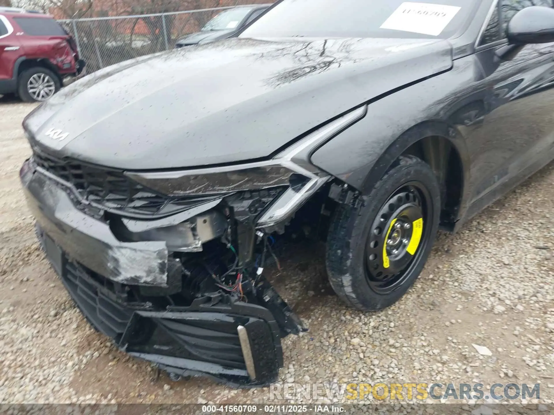 6 Photograph of a damaged car KNAG24J75S5305931 KIA K5 2025