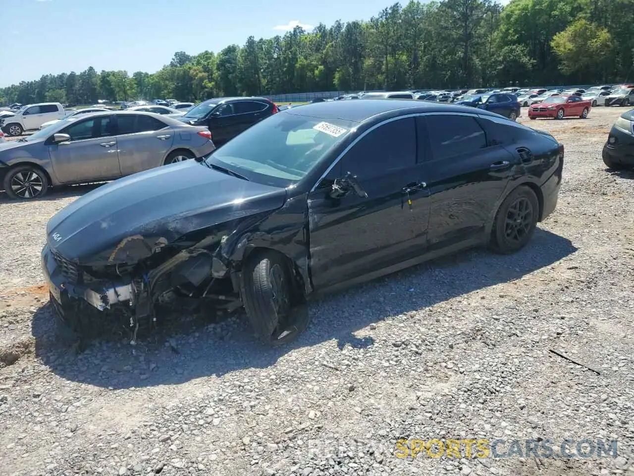 1 Photograph of a damaged car KNAG24J75S5323944 KIA K5 2025