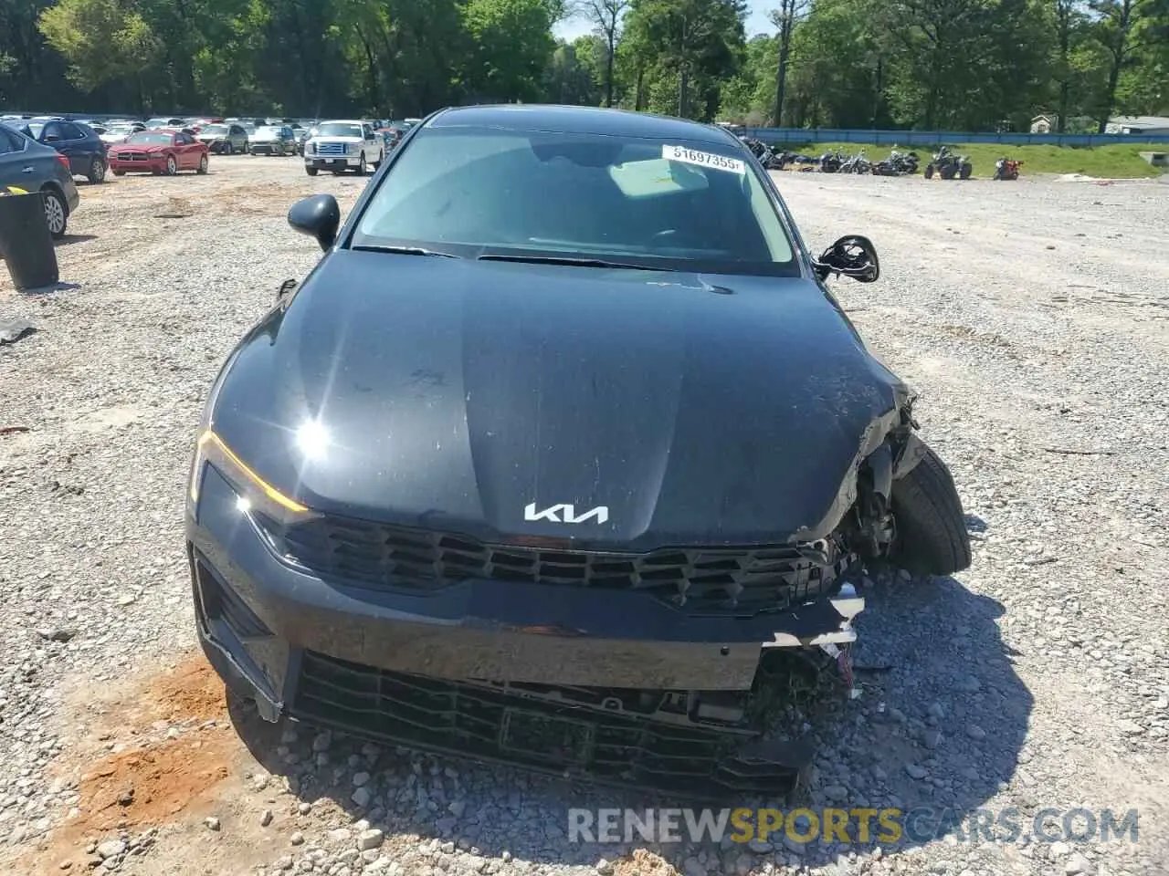 5 Photograph of a damaged car KNAG24J75S5323944 KIA K5 2025