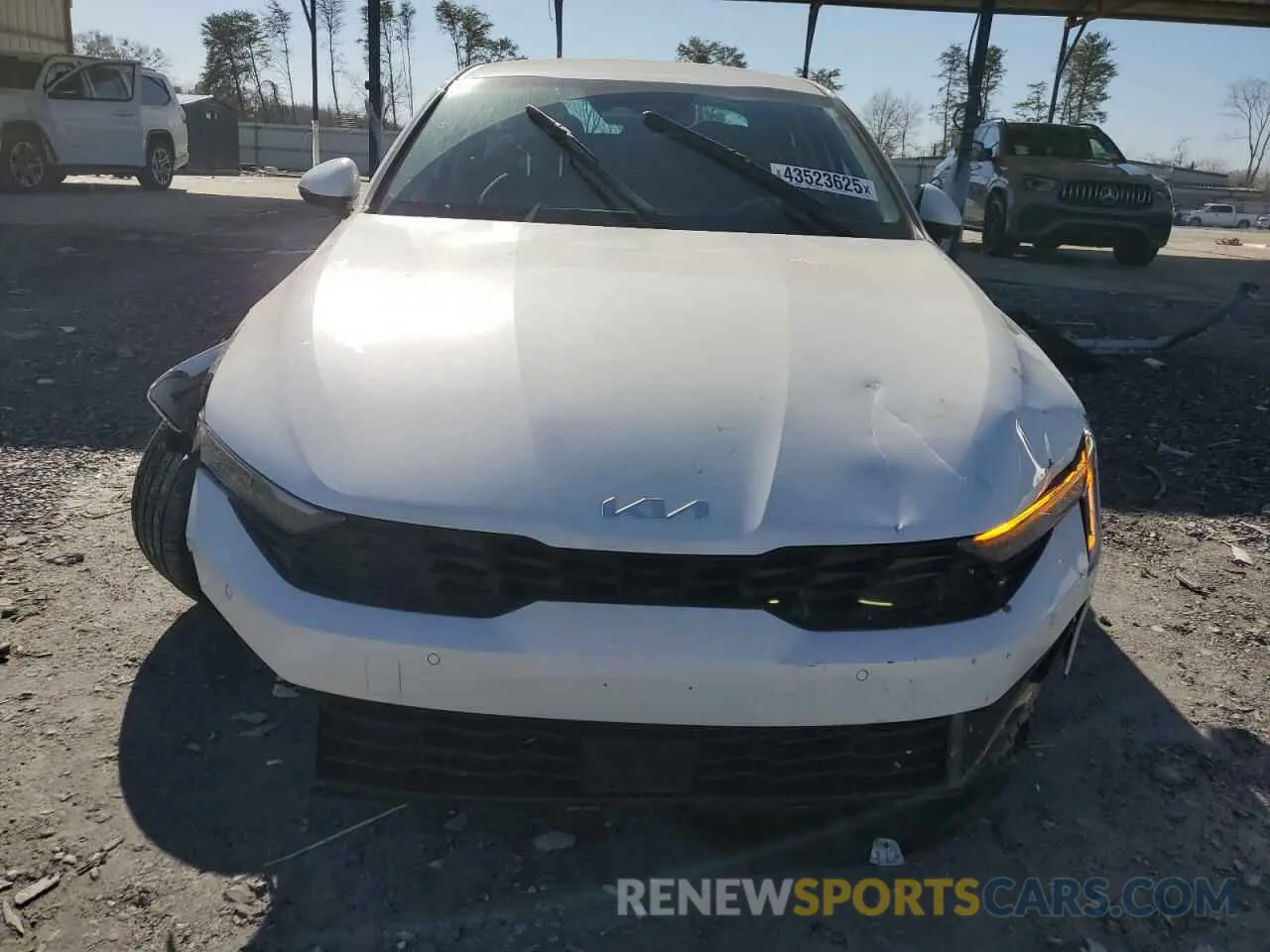 5 Photograph of a damaged car KNAG24J76S5273801 KIA K5 2025