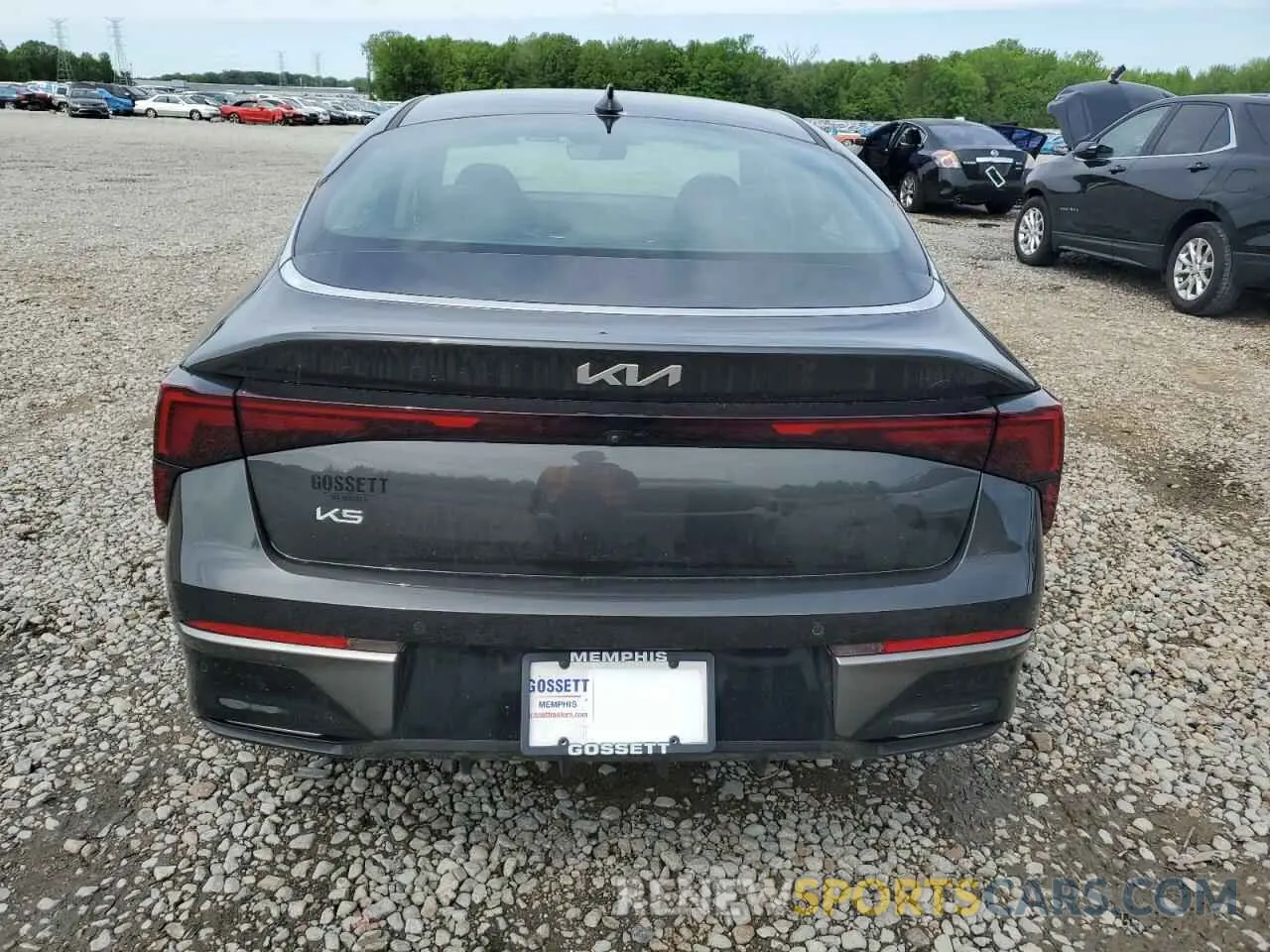 6 Photograph of a damaged car KNAG24J77S5322746 KIA K5 2025