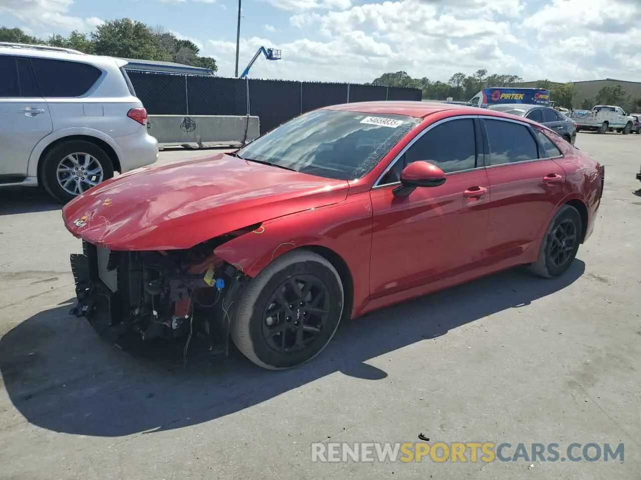 1 Photograph of a damaged car KNAG24J78S5286372 KIA K5 2025