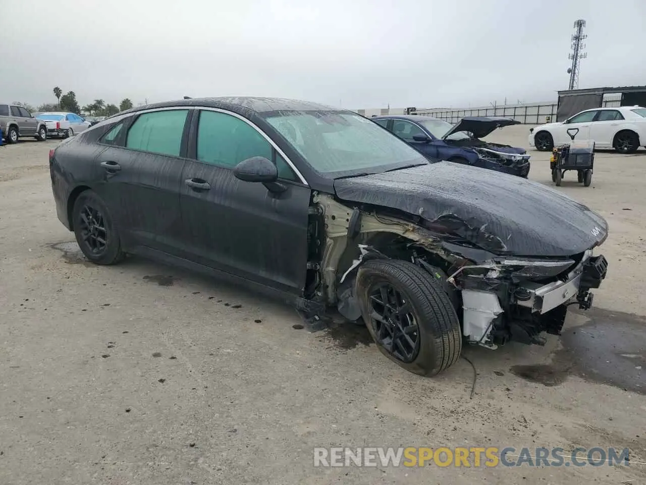 4 Photograph of a damaged car KNAG24J78S5322304 KIA K5 2025