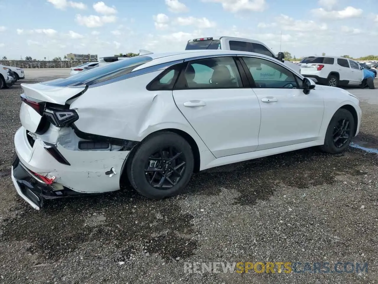 3 Photograph of a damaged car KNAG24J79S5345560 KIA K5 2025