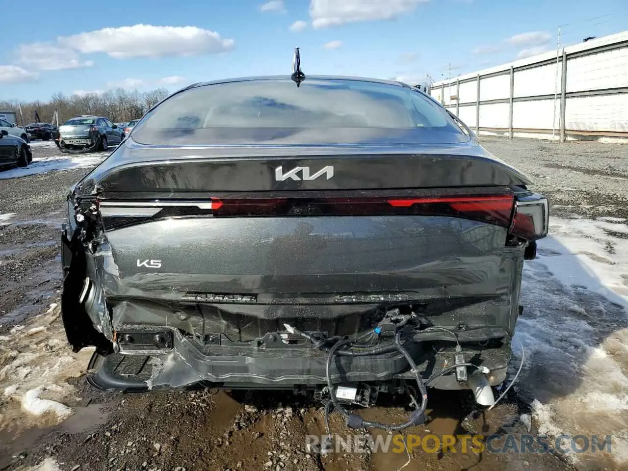 6 Photograph of a damaged car KNAG24J7XS5287202 KIA K5 2025