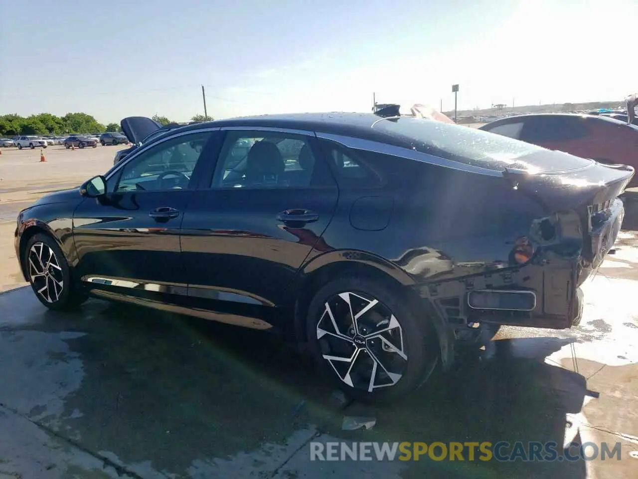 2 Photograph of a damaged car KNAG34J71S5273489 KIA K5 2025