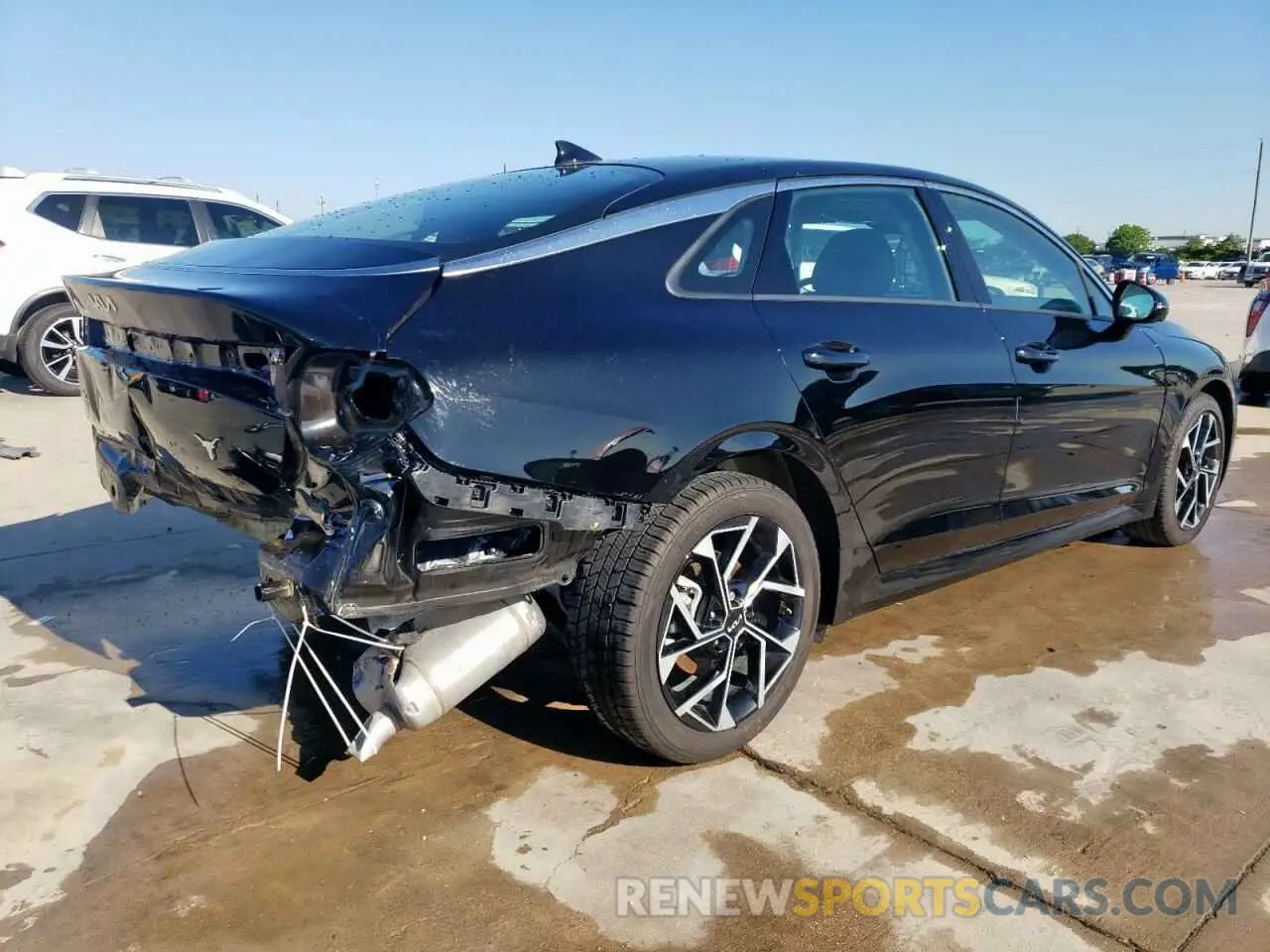 3 Photograph of a damaged car KNAG34J71S5273489 KIA K5 2025