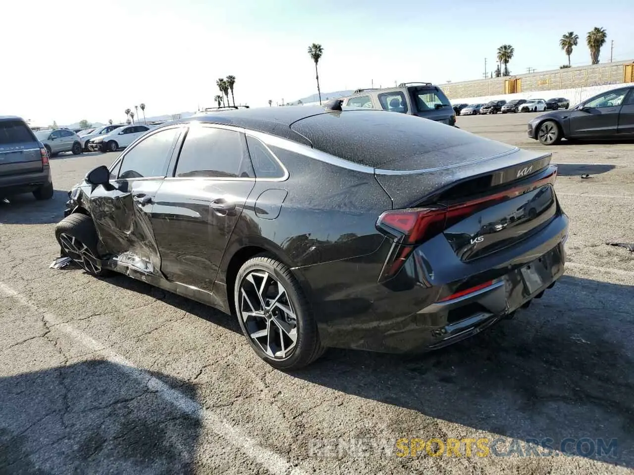 2 Photograph of a damaged car KNAG34J72S5286364 KIA K5 2025