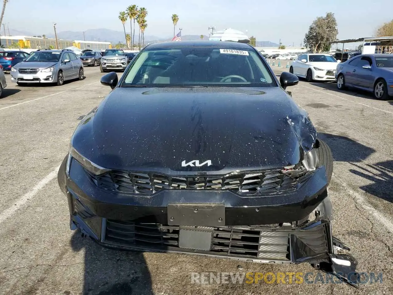 5 Photograph of a damaged car KNAG34J72S5286364 KIA K5 2025