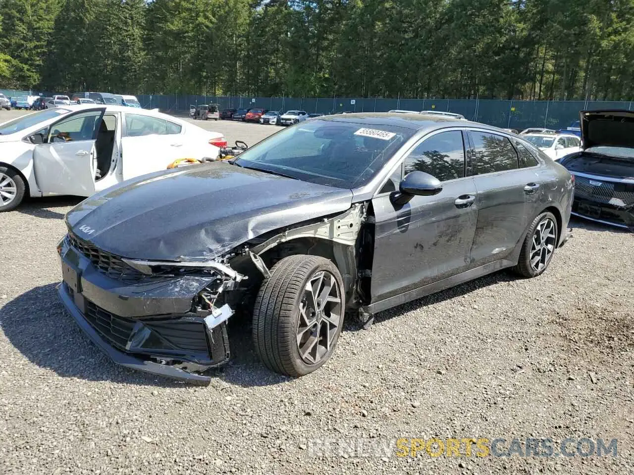 1 Photograph of a damaged car KNAG34J74S5287662 KIA K5 2025