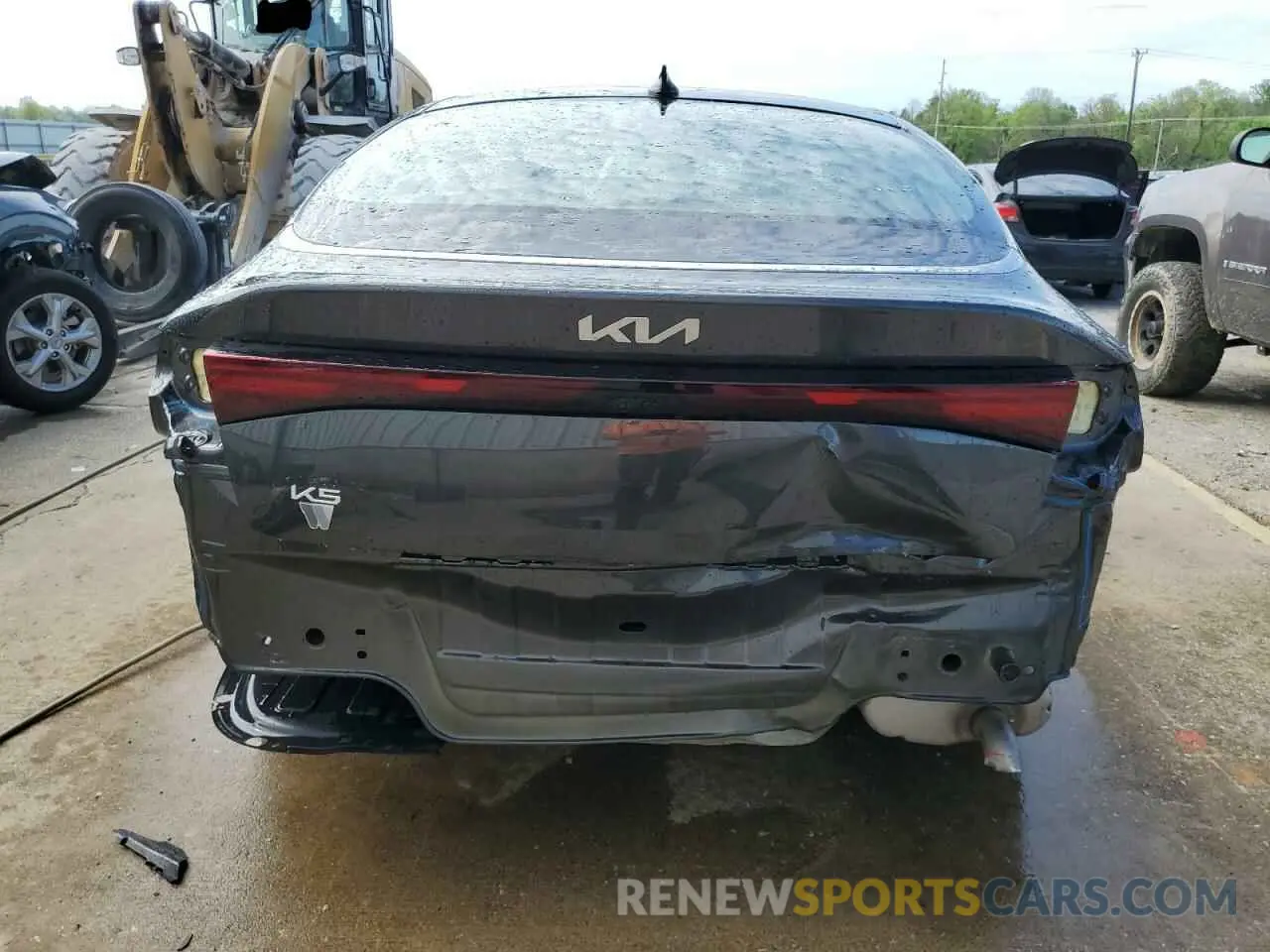 6 Photograph of a damaged car KNAG34J74S5307733 KIA K5 2025