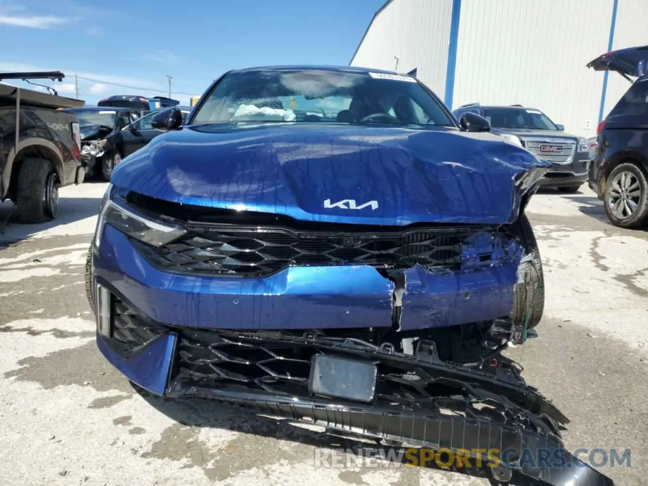 5 Photograph of a damaged car KNAG44J82S5331938 KIA K5 2025