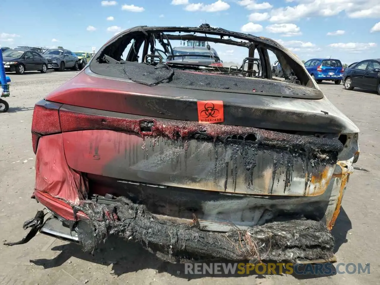 6 Photograph of a damaged car KNAG44J85S5281729 KIA K5 2025
