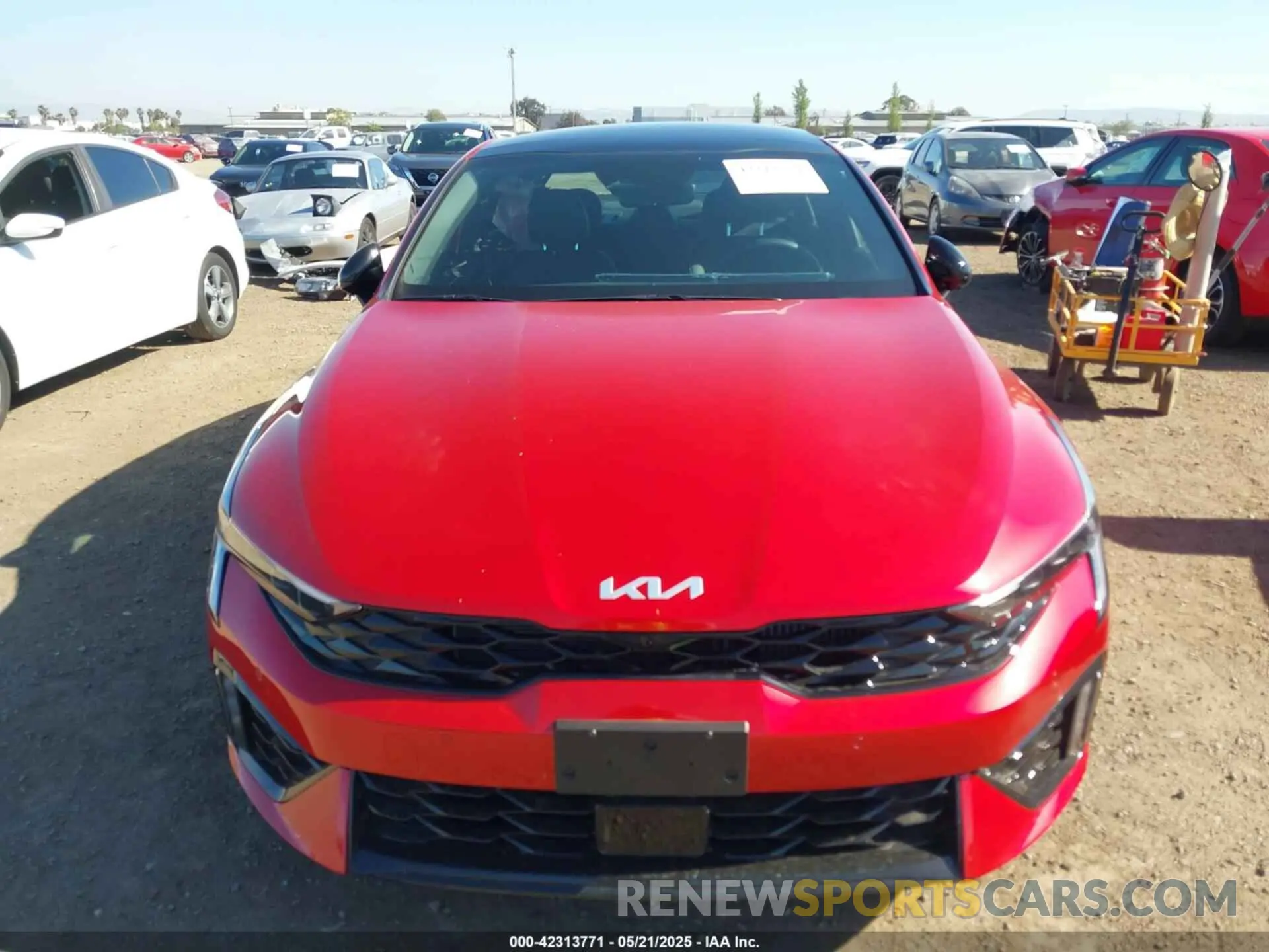 12 Photograph of a damaged car KNAG44J85S5323753 KIA K5 2025