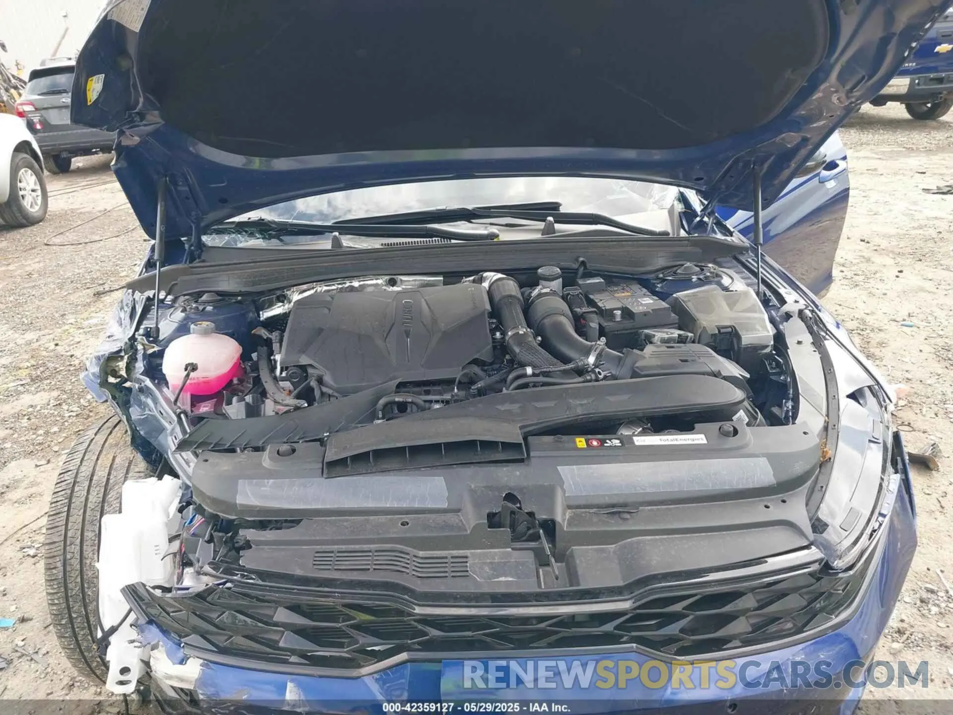 10 Photograph of a damaged car KNAG44J85S5334140 KIA K5 2025