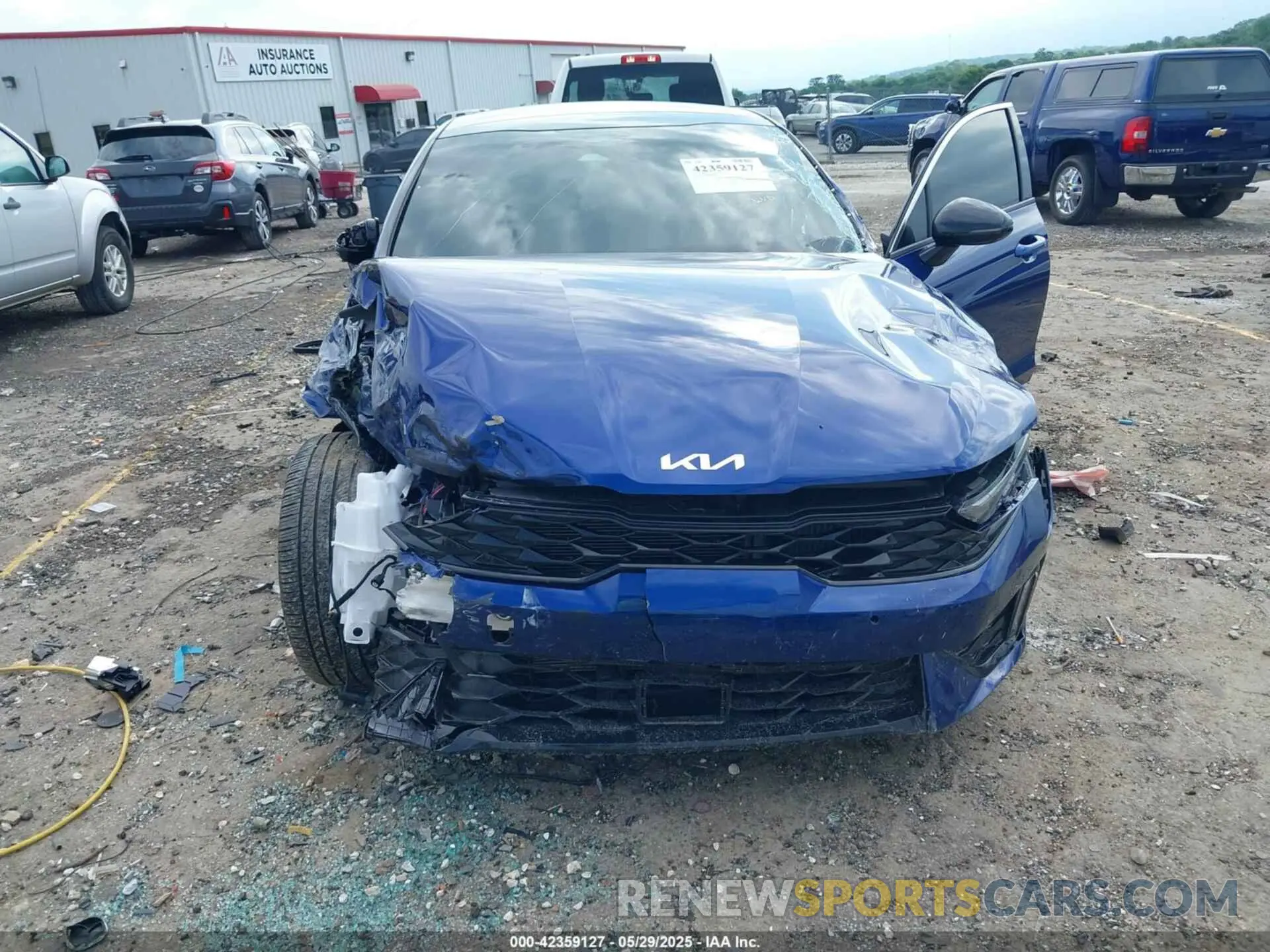 6 Photograph of a damaged car KNAG44J85S5334140 KIA K5 2025