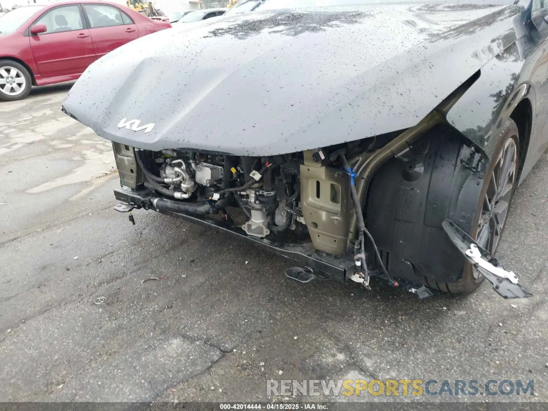 6 Photograph of a damaged car KNAG44J86S5321963 KIA K5 2025