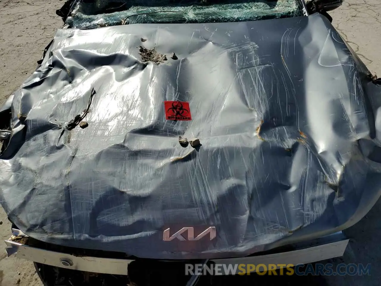 12 Photograph of a damaged car KNAG44J86S5340352 KIA K5 2025