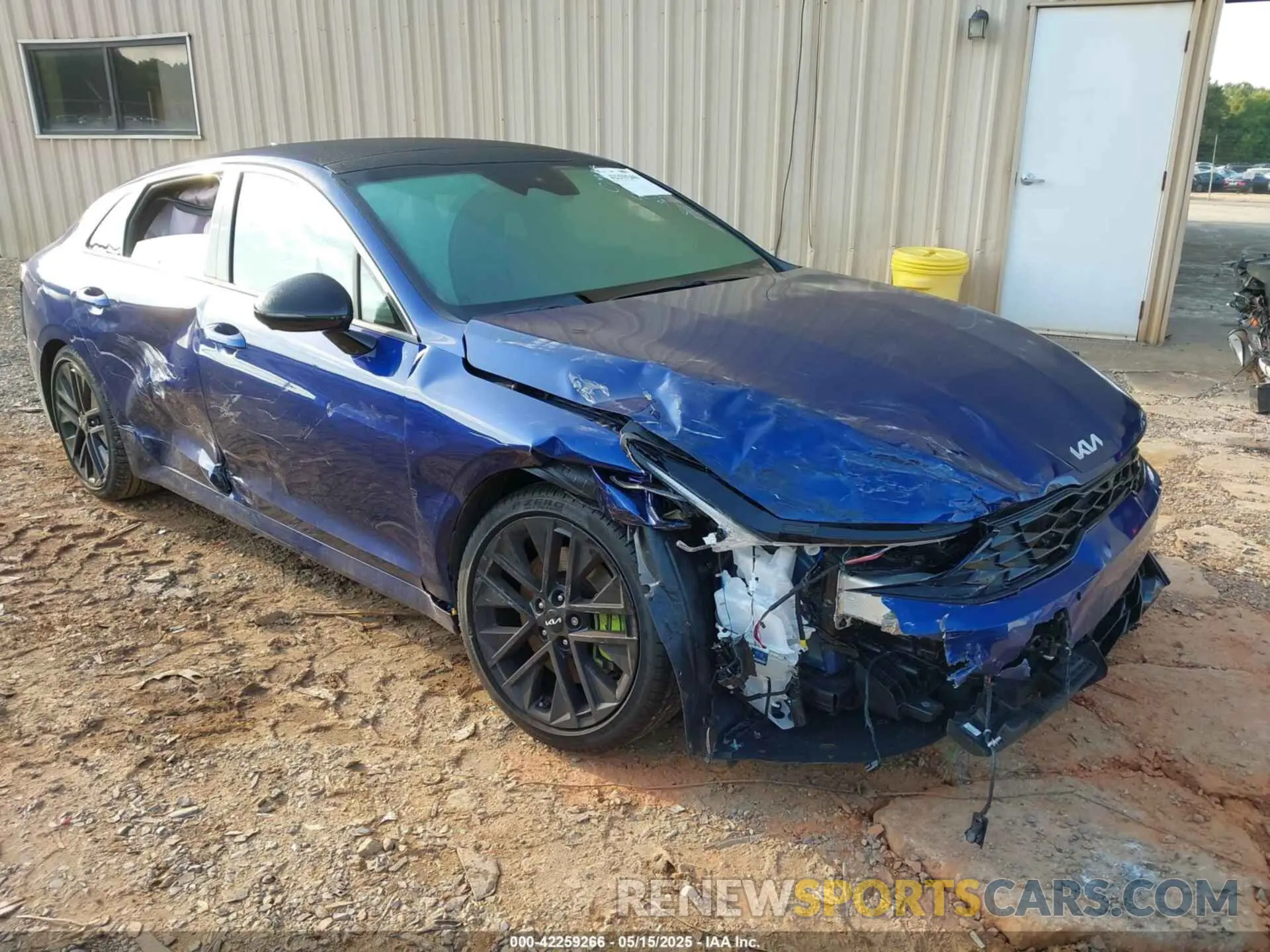 1 Photograph of a damaged car KNAG44J89S5273682 KIA K5 2025