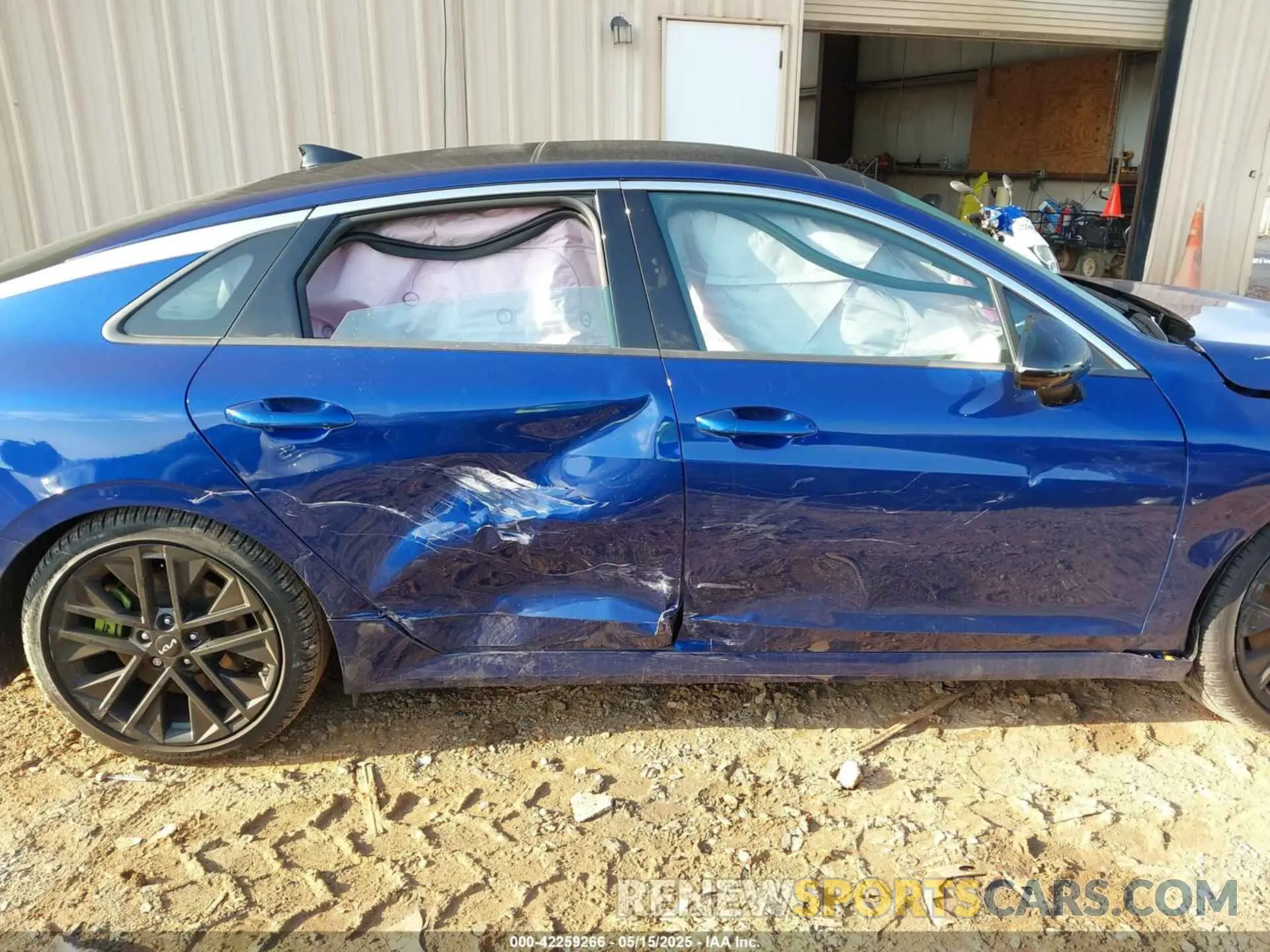 13 Photograph of a damaged car KNAG44J89S5273682 KIA K5 2025