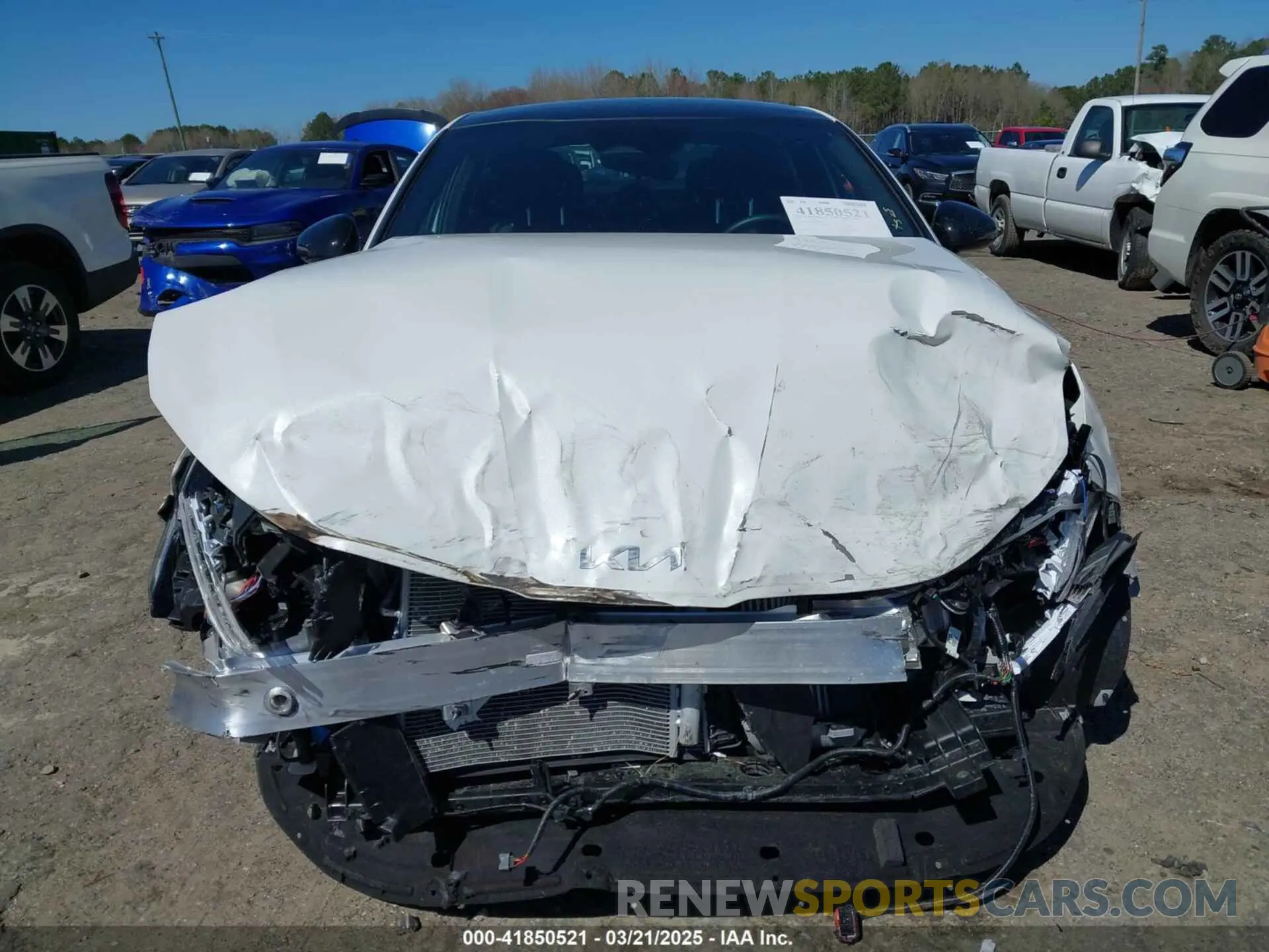 13 Photograph of a damaged car KNAG44J8XS5298798 KIA K5 2025
