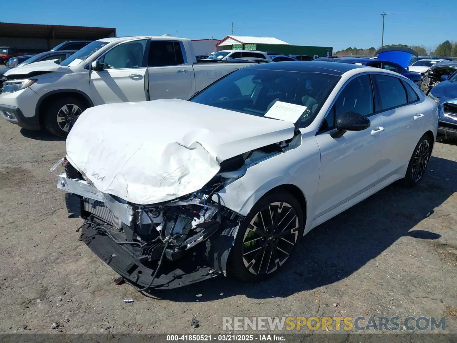 2 Photograph of a damaged car KNAG44J8XS5298798 KIA K5 2025