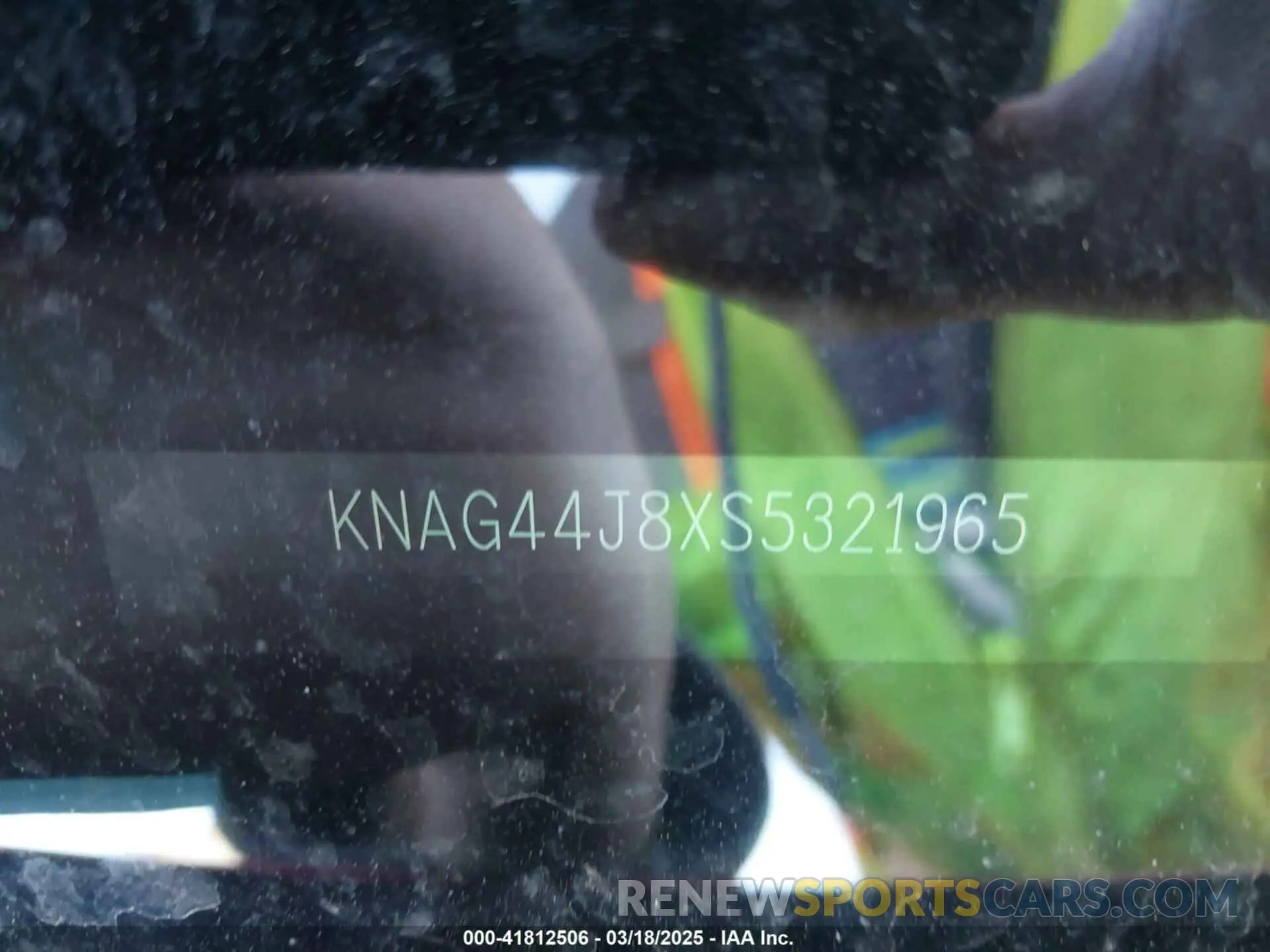 9 Photograph of a damaged car KNAG44J8XS5321965 KIA K5 2025