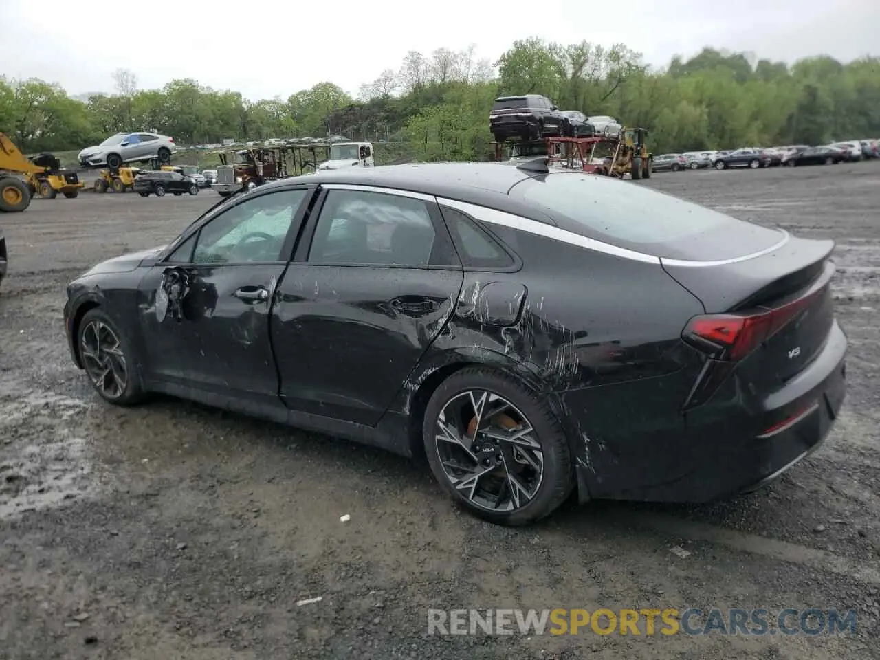 2 Photograph of a damaged car KNAG64J70S5285267 KIA K5 2025