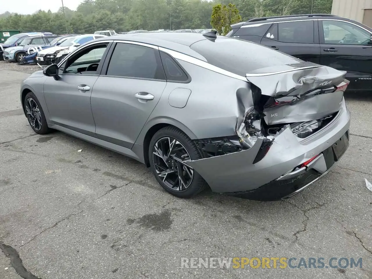 2 Photograph of a damaged car KNAG64J70S5287956 KIA K5 2025