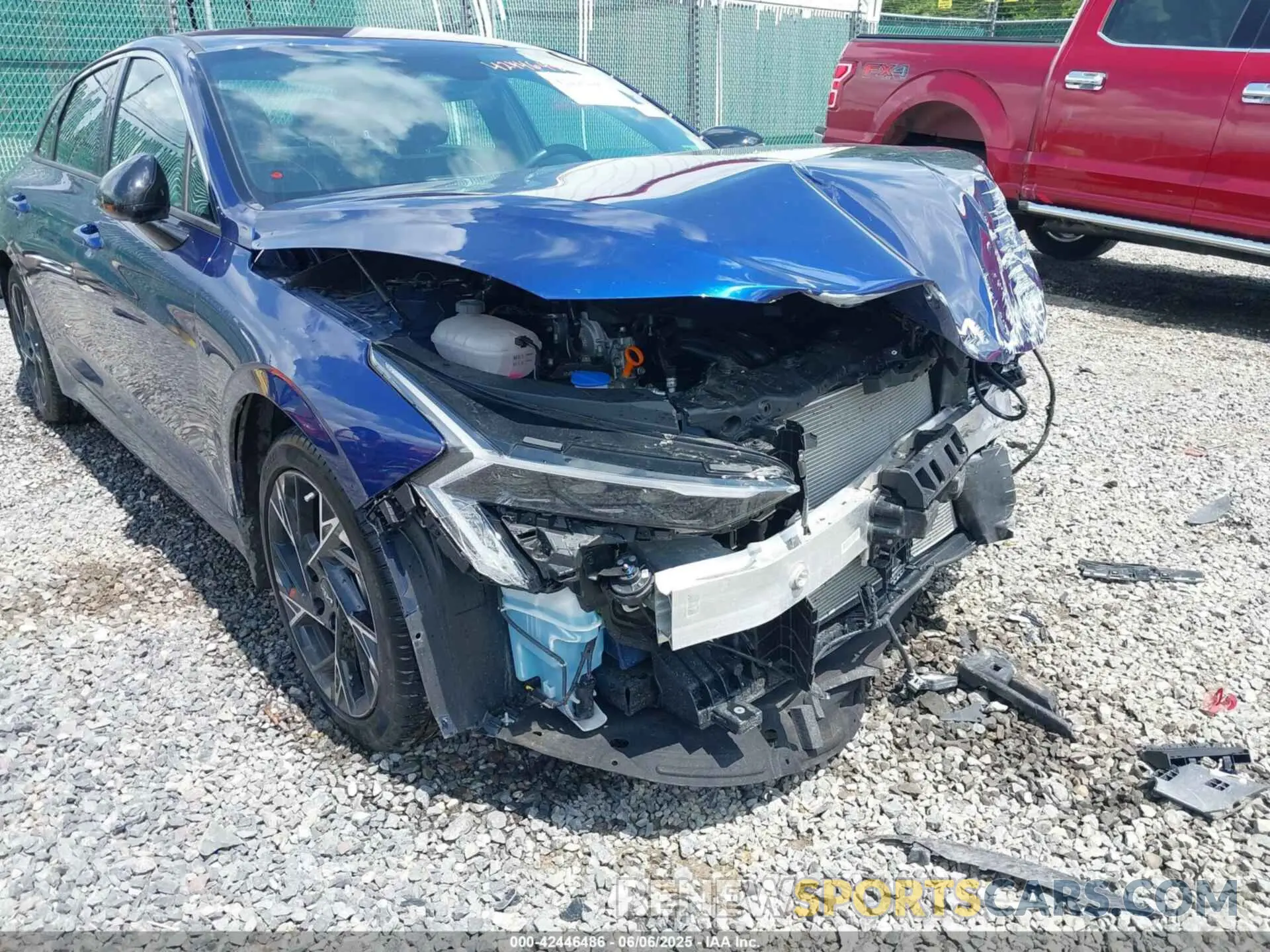 18 Photograph of a damaged car KNAG64J70S5332068 KIA K5 2025