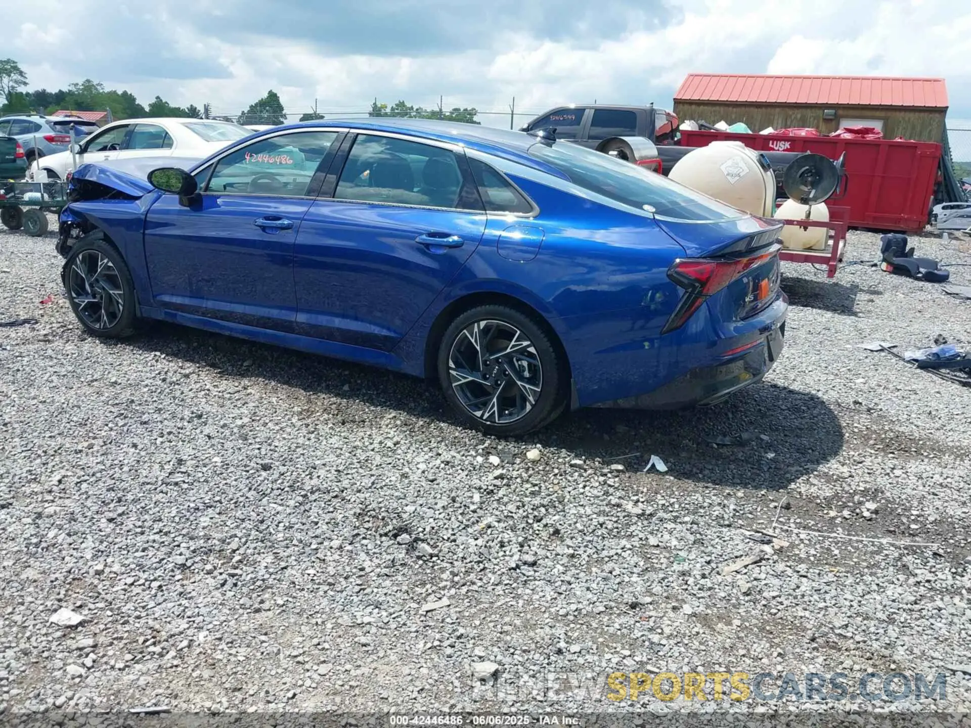 3 Photograph of a damaged car KNAG64J70S5332068 KIA K5 2025