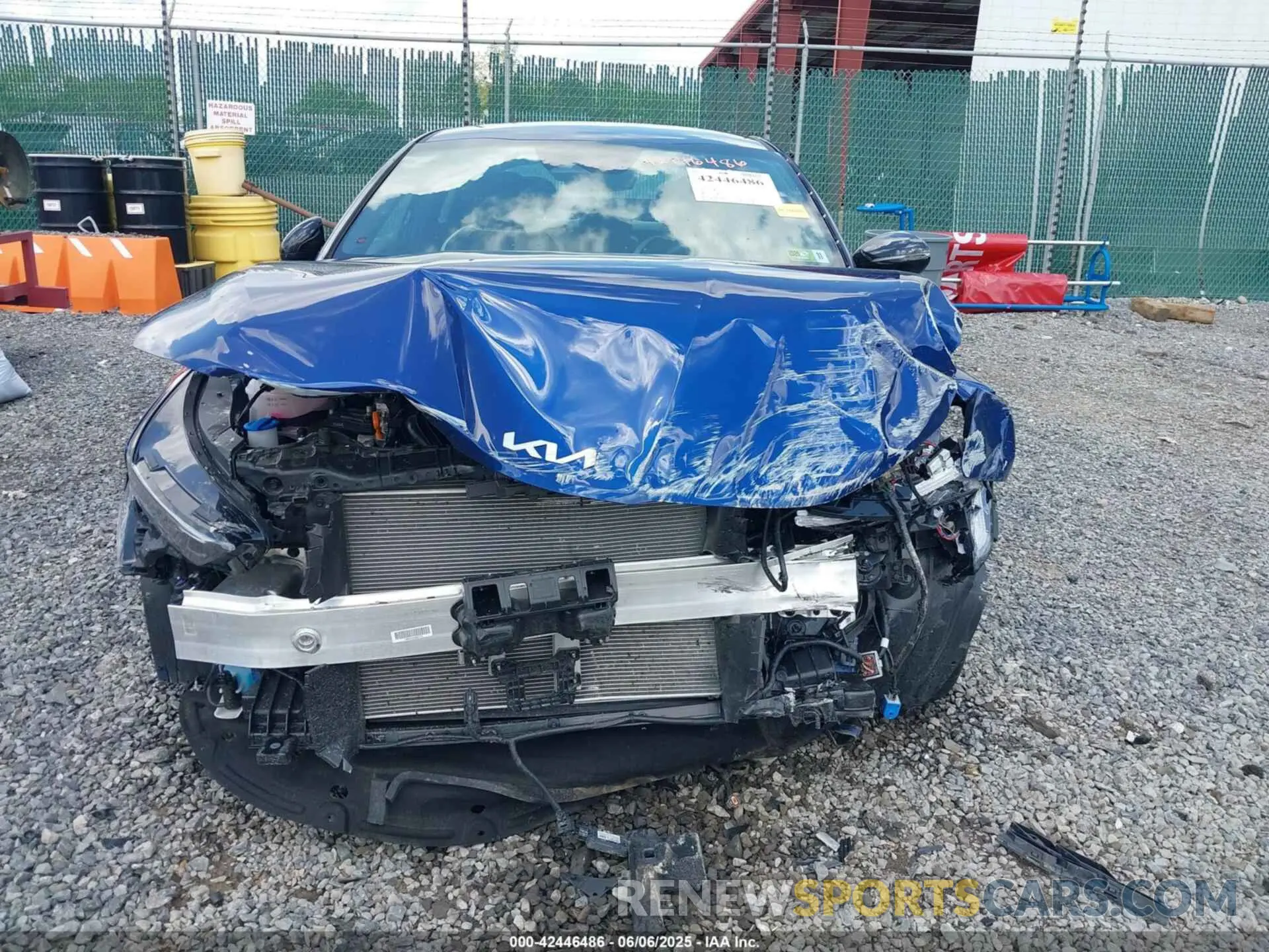 6 Photograph of a damaged car KNAG64J70S5332068 KIA K5 2025
