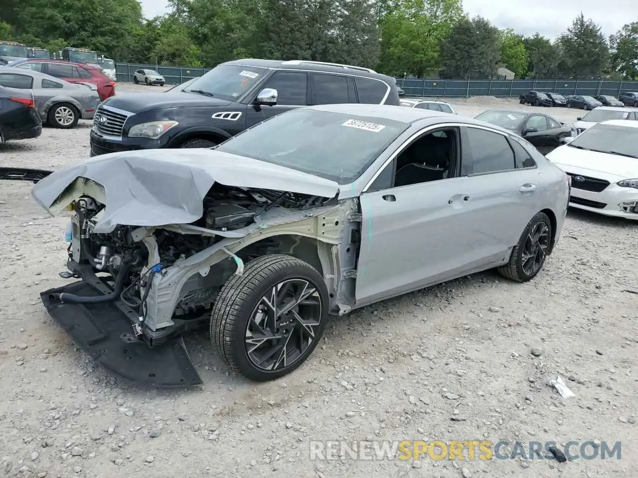 1 Photograph of a damaged car KNAG64J70S5334645 KIA K5 2025