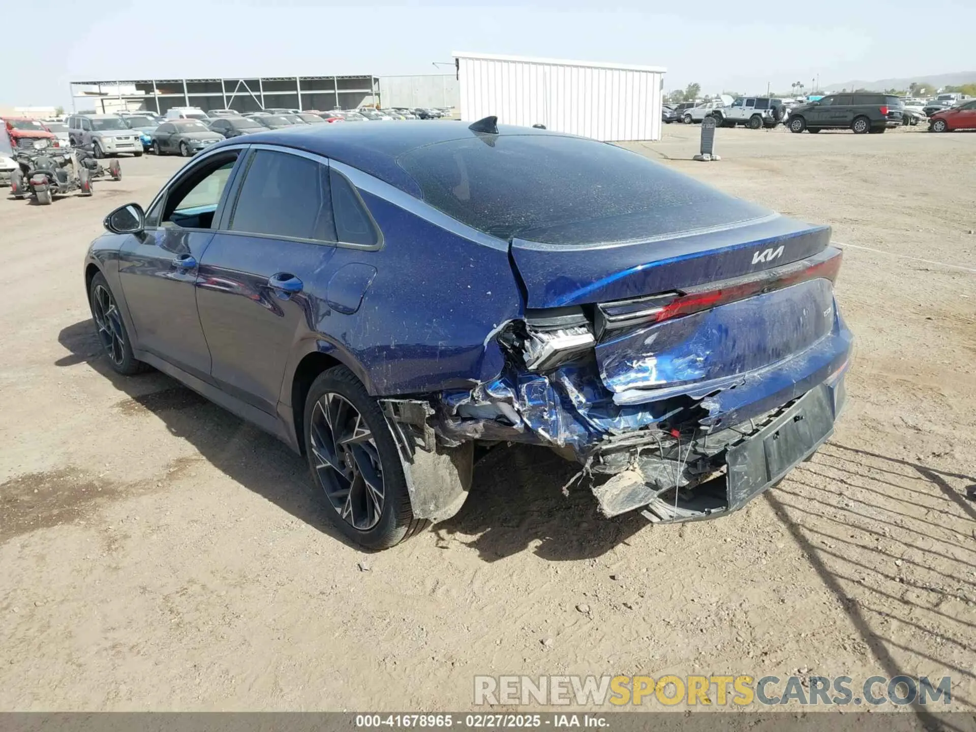 3 Photograph of a damaged car KNAG64J71S5277517 KIA K5 2025