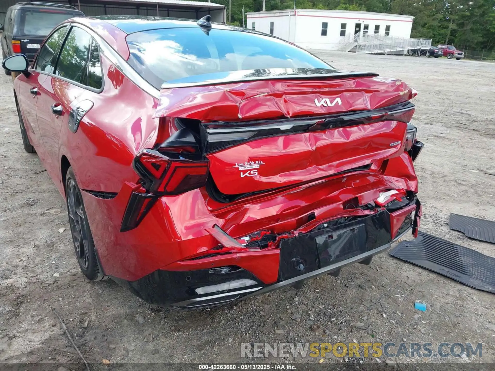 6 Photograph of a damaged car KNAG64J71S5298738 KIA K5 2025