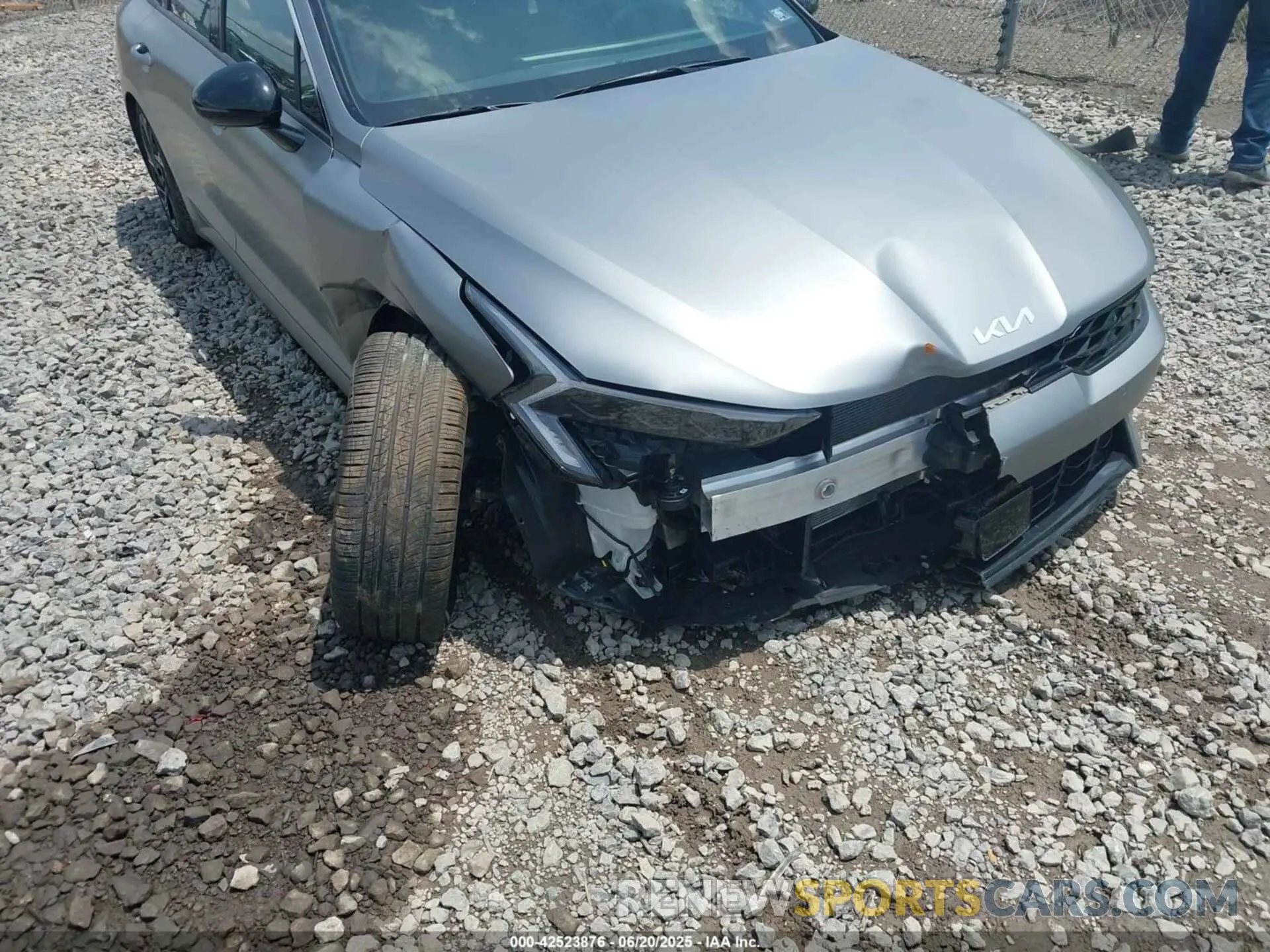 6 Photograph of a damaged car KNAG64J71S5319121 KIA K5 2025
