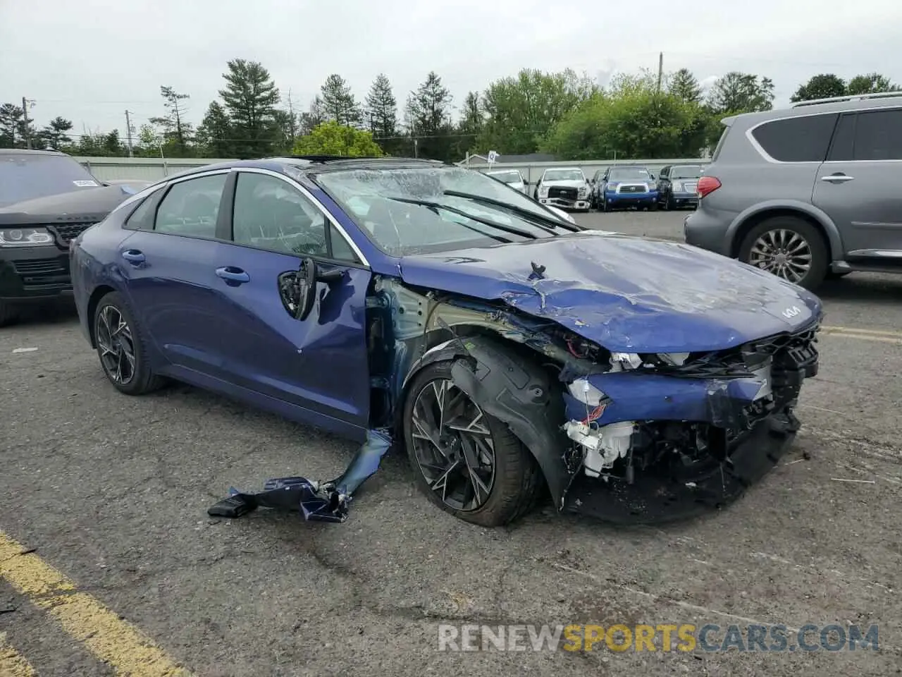 4 Photograph of a damaged car KNAG64J71S5350661 KIA K5 2025