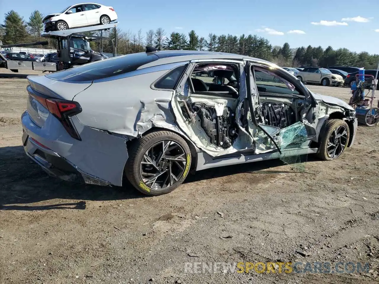3 Photograph of a damaged car KNAG64J72S5292415 KIA K5 2025